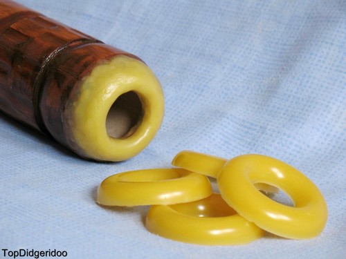 Didgeridoo beeswax mouthpiece - didgeridoo,